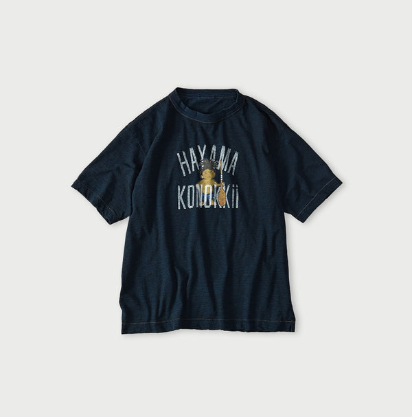HAYAMA Indigo Kono’kkii 908 Ocean T-Shirt