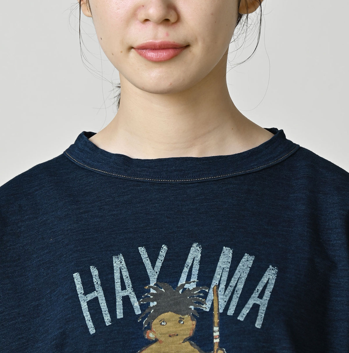 HAYAMA Indigo Kono’kkii 908 Ocean T-Shirt