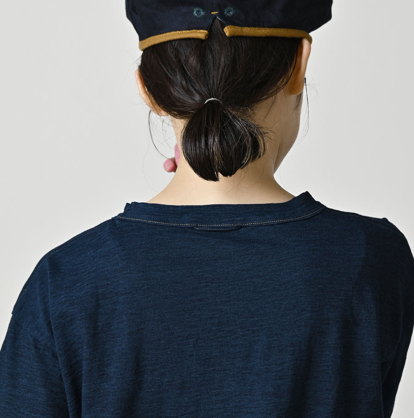 HAYAMA Indigo Kono’kkii 908 Ocean T-Shirt - Image 13
