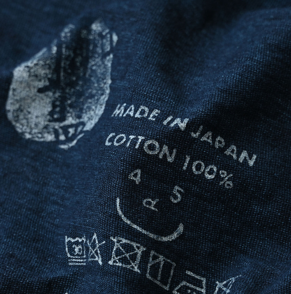 HAYAMA Indigo Kono’kkii 908 Ocean T-Shirt