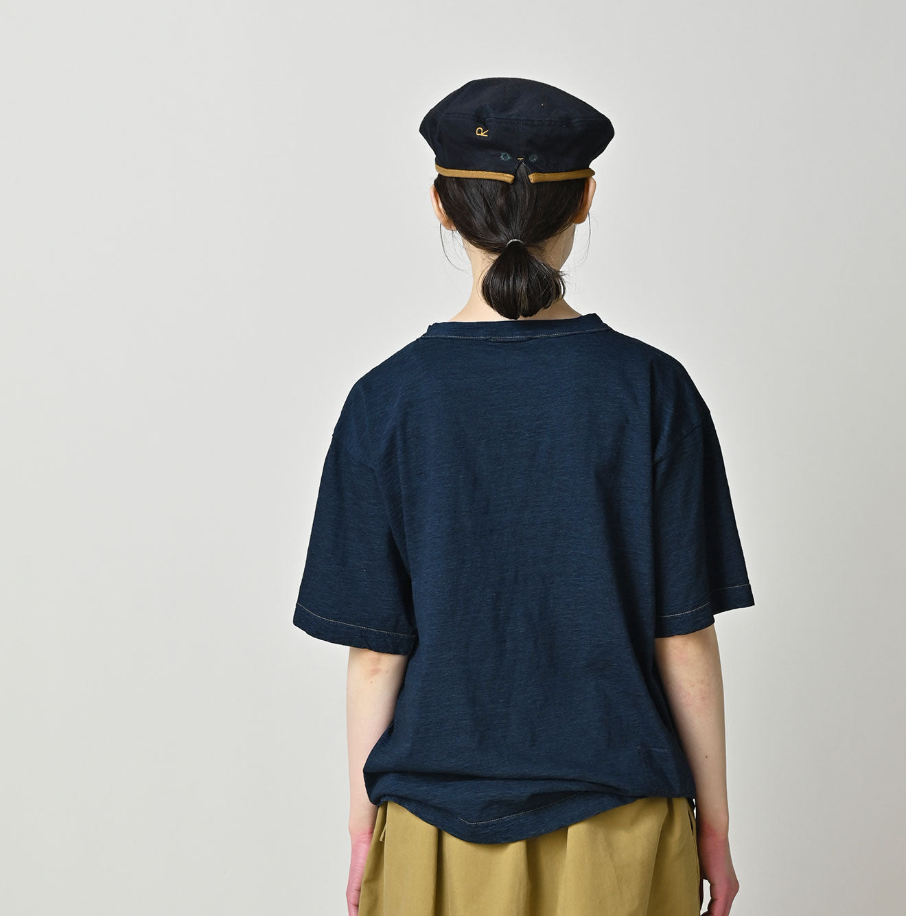 HAYAMA Indigo Kono’kkii 908 Ocean T-Shirt - Image 6