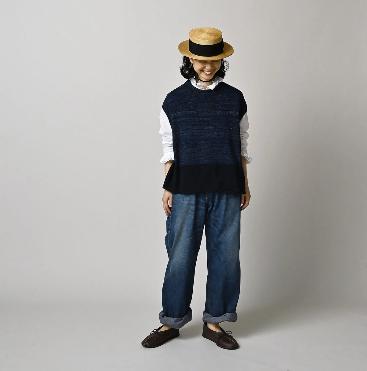 45R Treasure Indigo M-Camisole