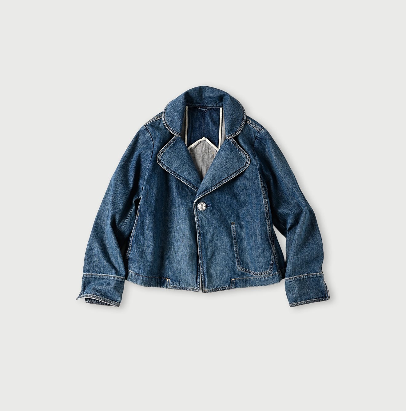 45R Rye Mugi Denim Lehua Jacket Zyu