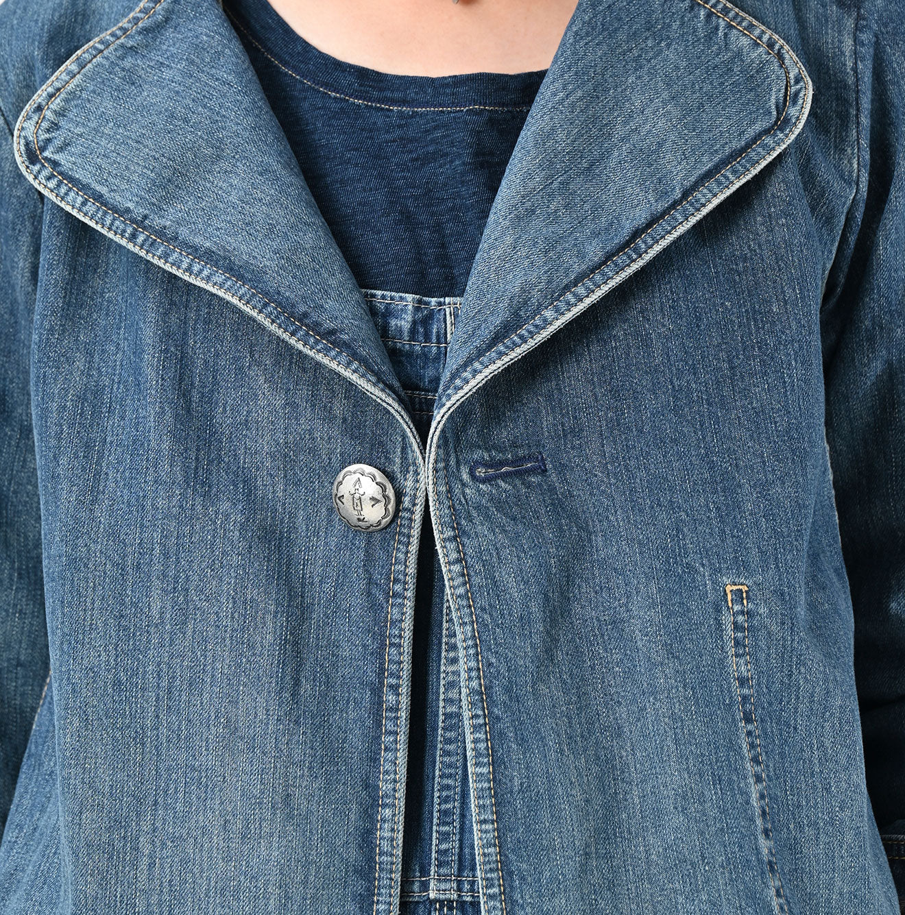 45R Rye Mugi Denim Lehua Jacket Zyu