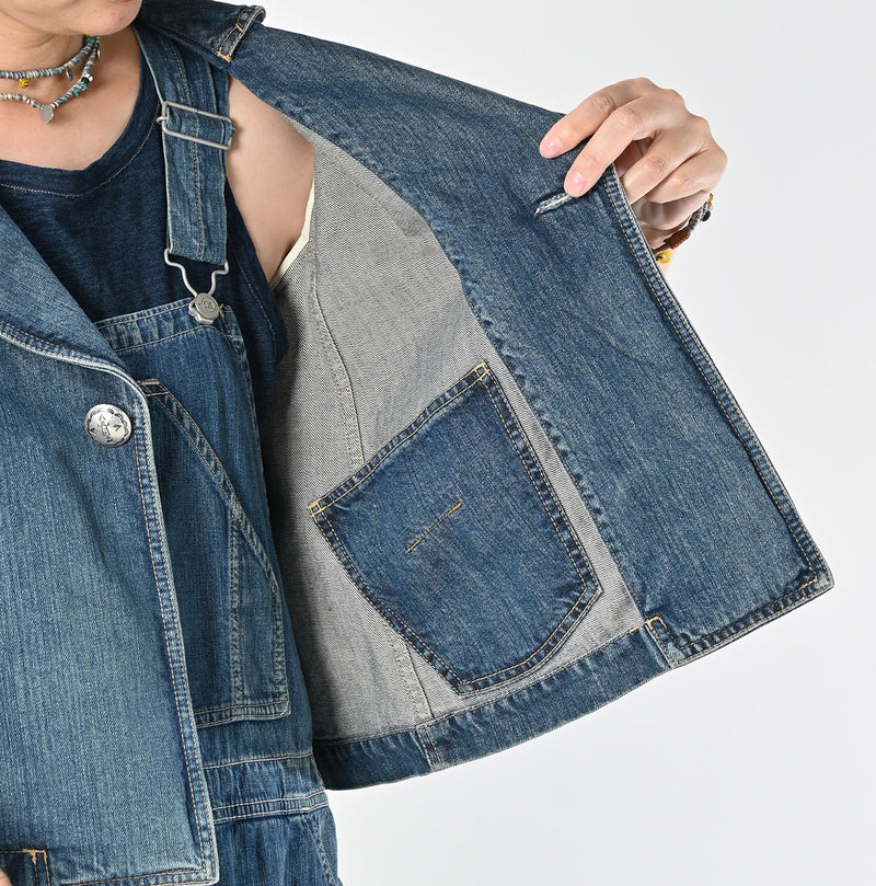 45R Rye Mugi Denim Lehua Jacket Zyu