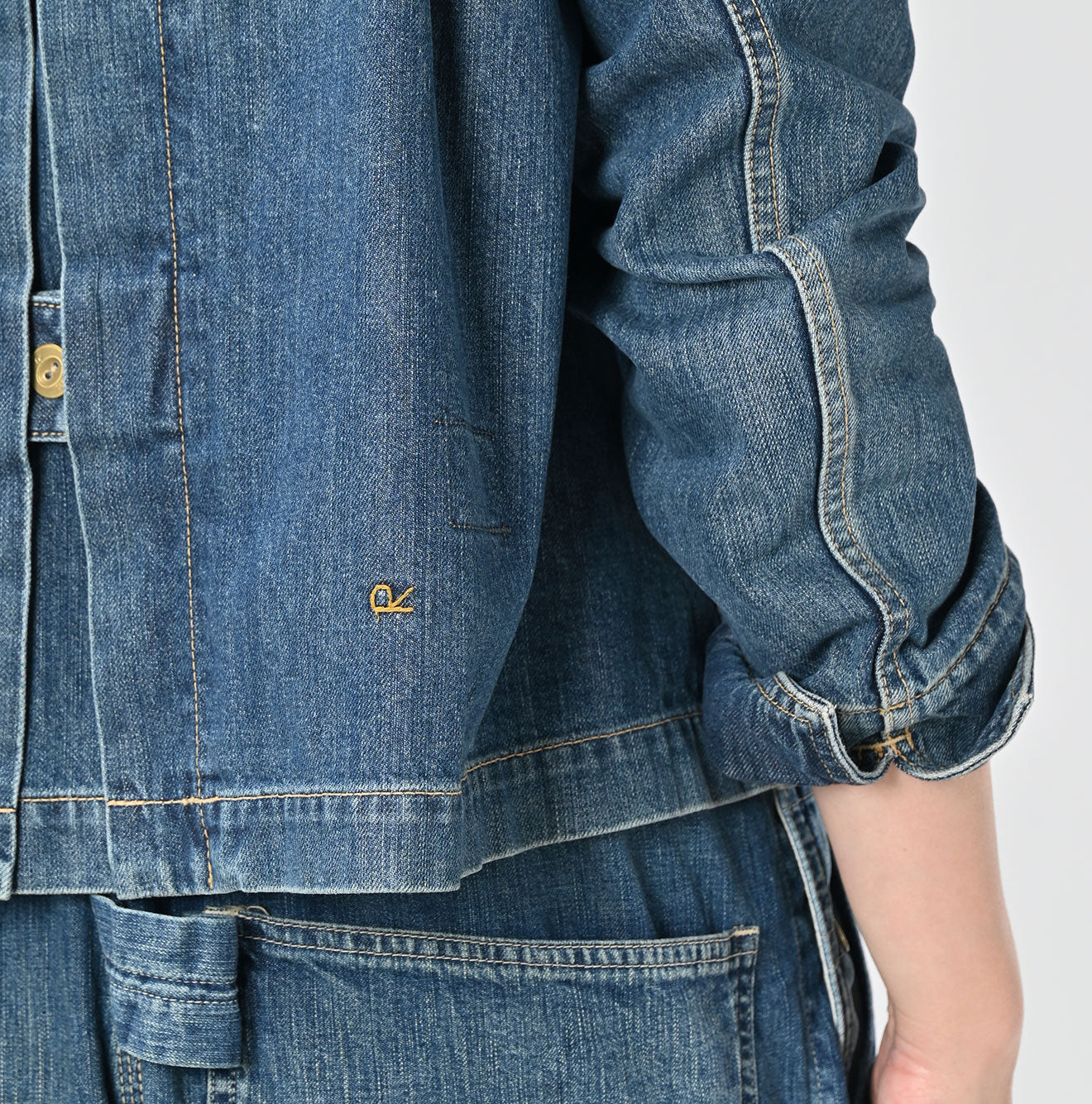 45R Rye Mugi Denim Lehua Jacket Zyu