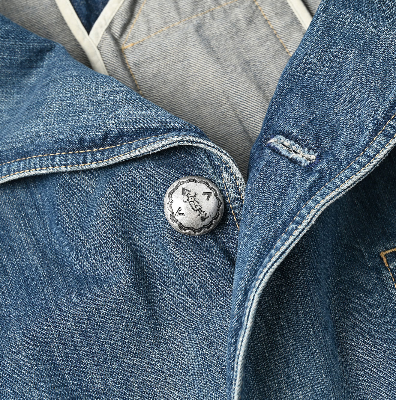 45R Rye Mugi Denim Lehua Jacket Zyu