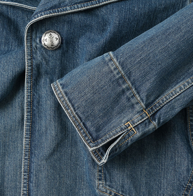 45R Rye Mugi Denim Lehua Jacket Zyu