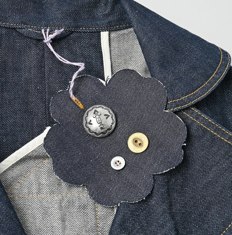 45R Rye Mugi Denim Lehua Jacket Nou