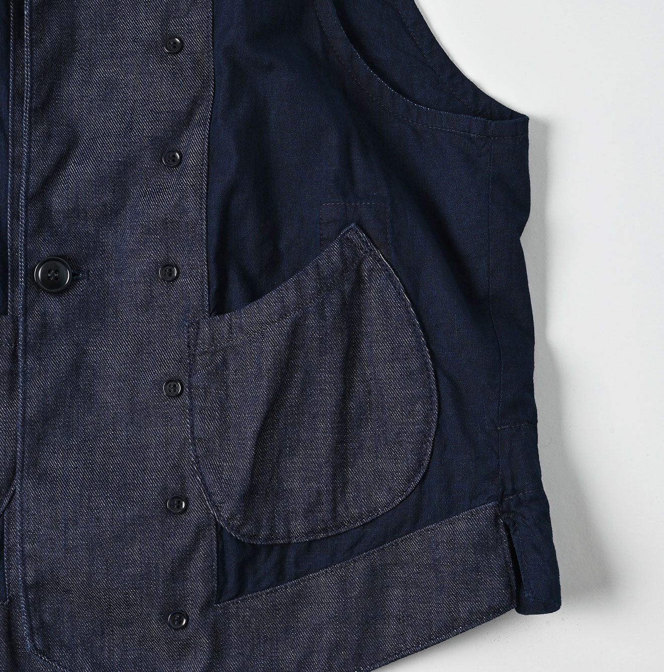 45R 45 Petit Denim Vest Nou