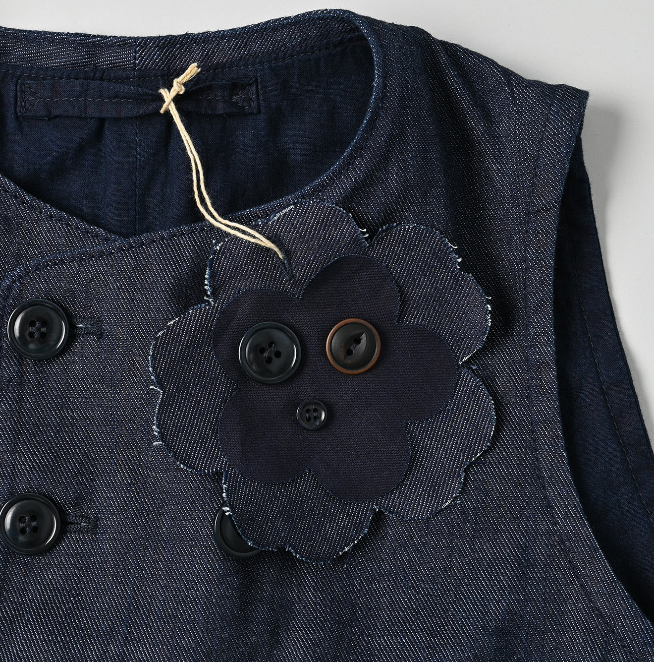 45R 45 Petit Denim Vest Nou