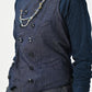 45R 45 Petit Denim Vest Nou