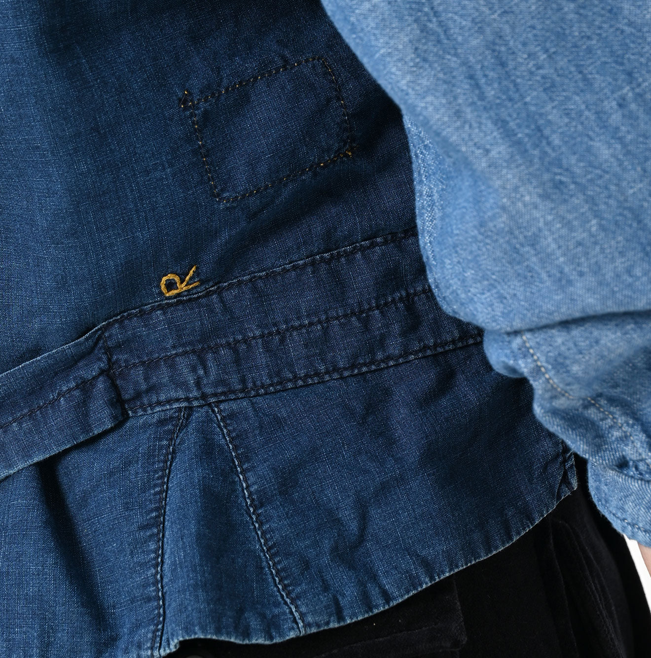 45R 45 Petit Denim Vest Zyu