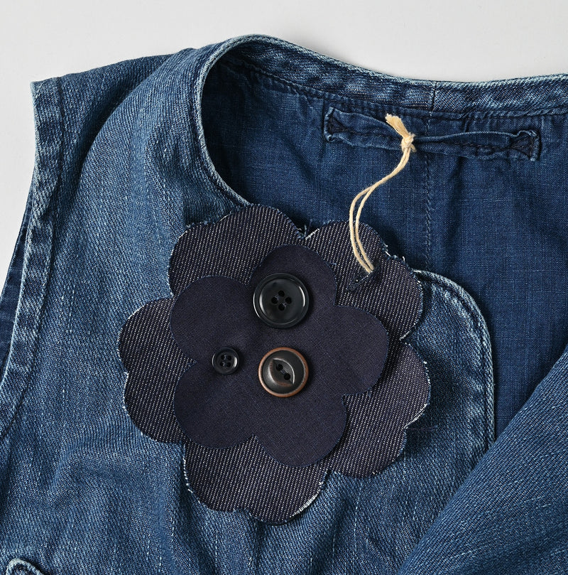 45R 45 Petit Denim Vest Zyu