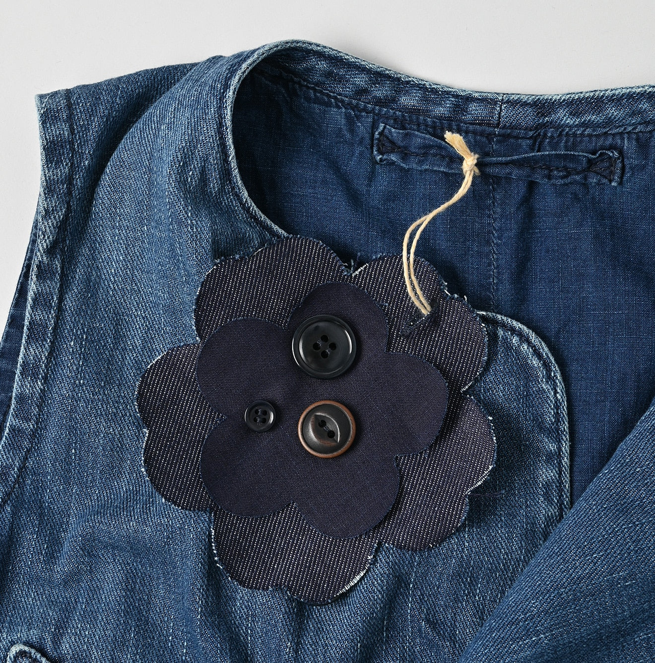 45R 45 Petit Denim Vest Zyu