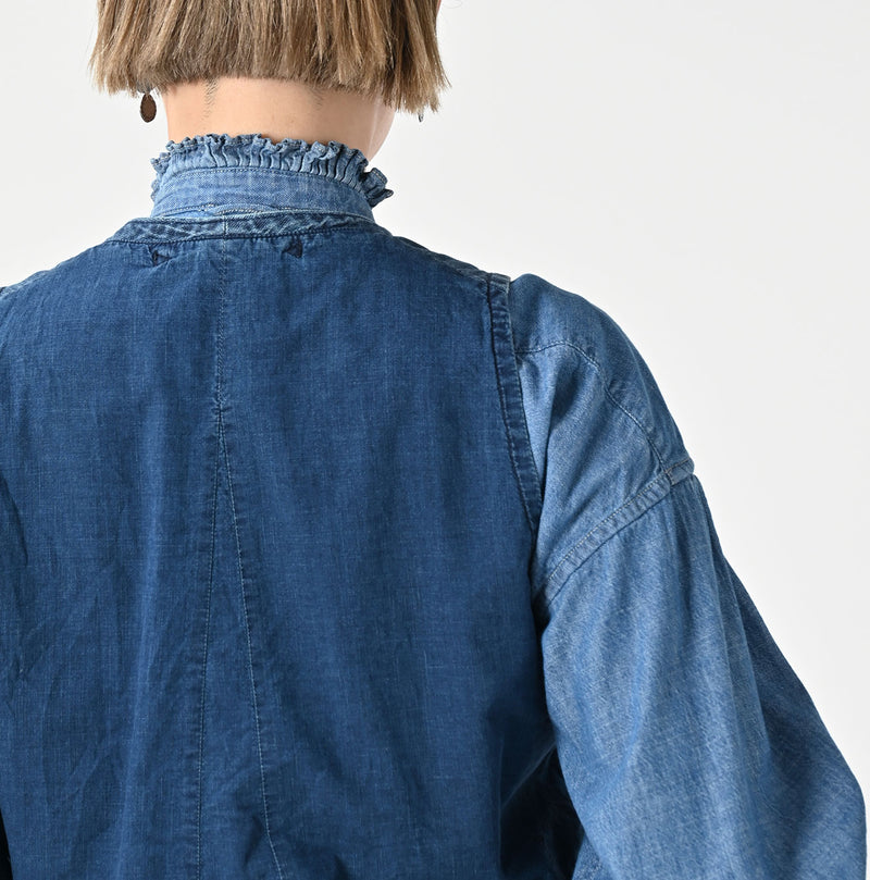 45R 45 Petit Denim Vest Zyu