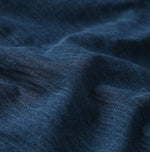 45R Indigo Supima Gathered Blouse