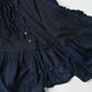 45R Indigo Tenjiku Gathered Cachecoeur