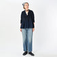 45R Indigo Tenjiku Gathered Cachecoeur