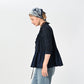 45R Indigo Tenjiku Gathered Cachecoeur