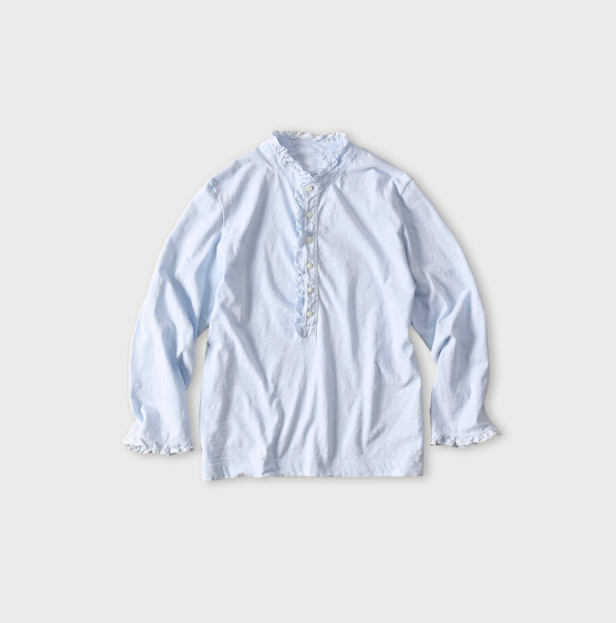 Frilled Square Henley