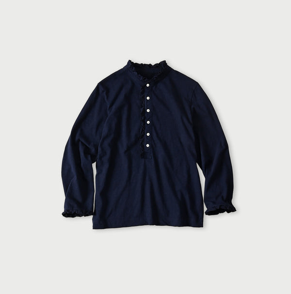 Frilled Square Henley