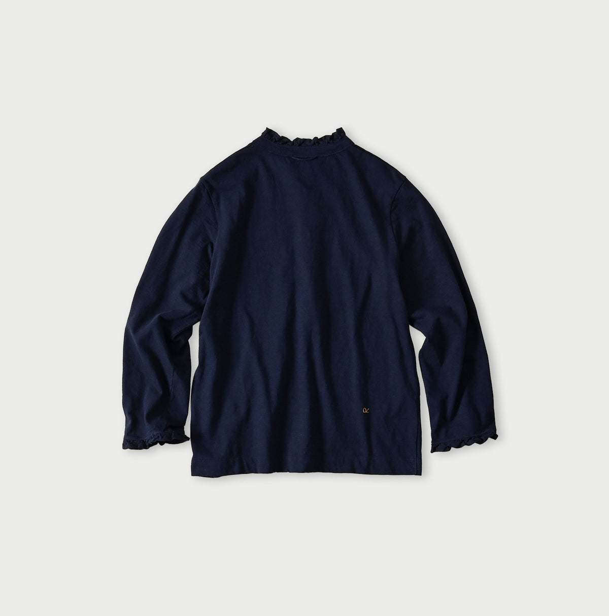 Frilled Square Henley