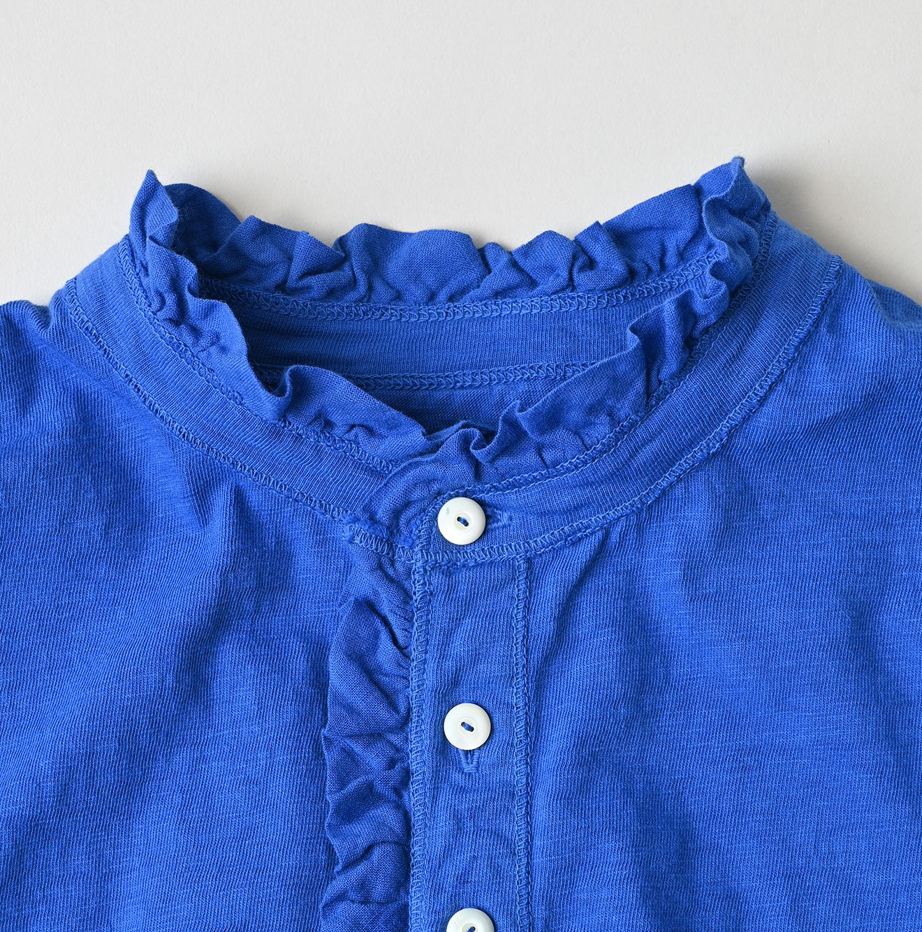 Frilled Square Henley - Image 14