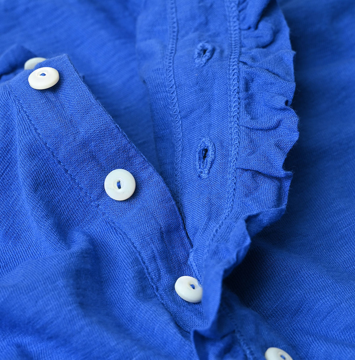 Frilled Square Henley