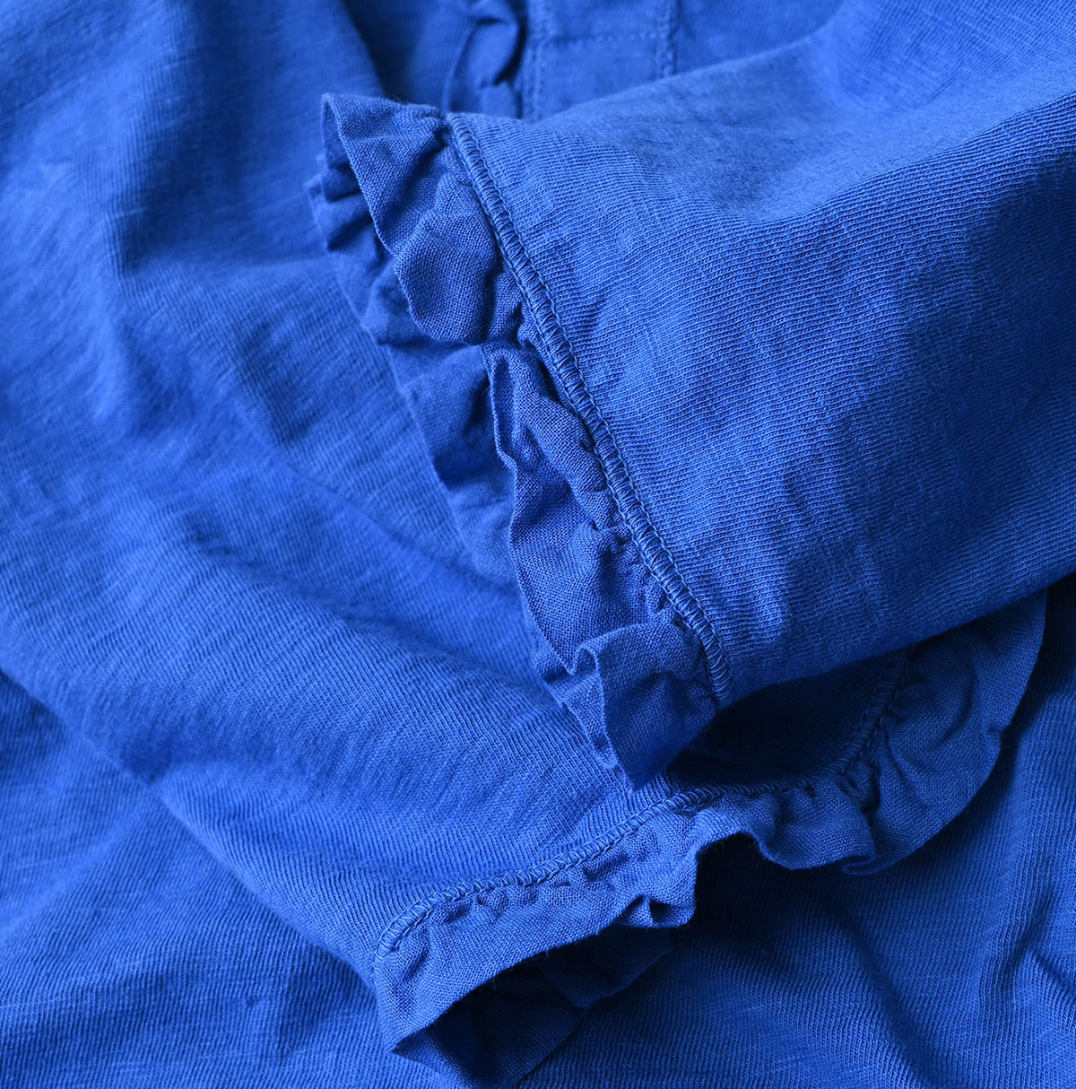 Frilled Square Henley