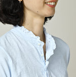Frilled Square Henley