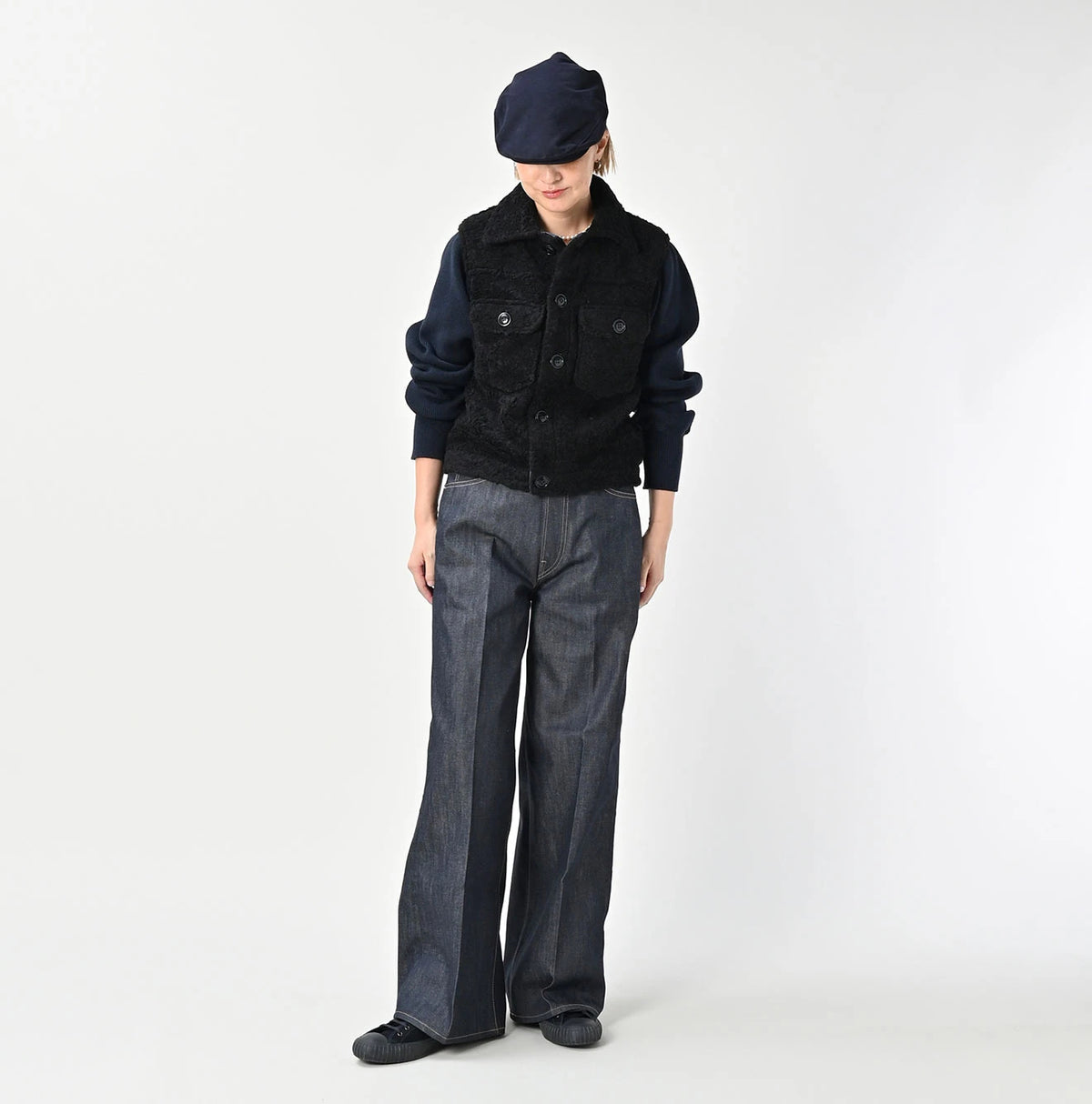 45R Boa x US Wool Denim Jacket - Image 4