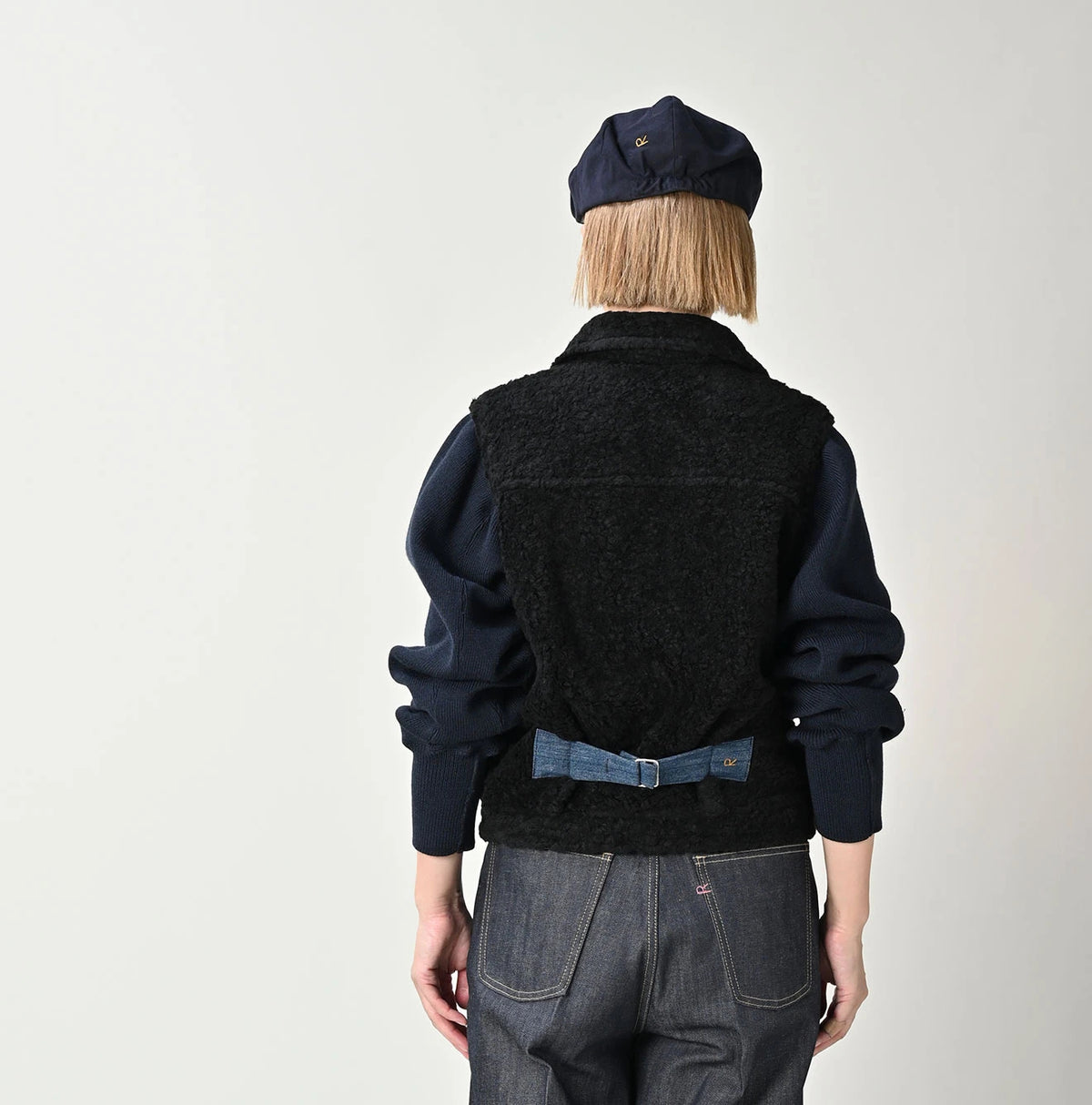 45R Boa x US Wool Denim Jacket