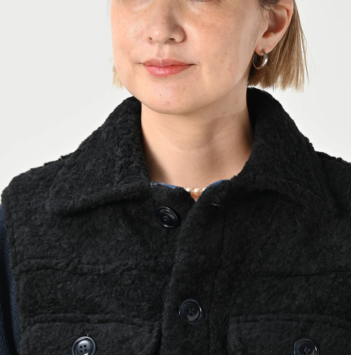 45R Boa x US Wool Denim Jacket - Image 8