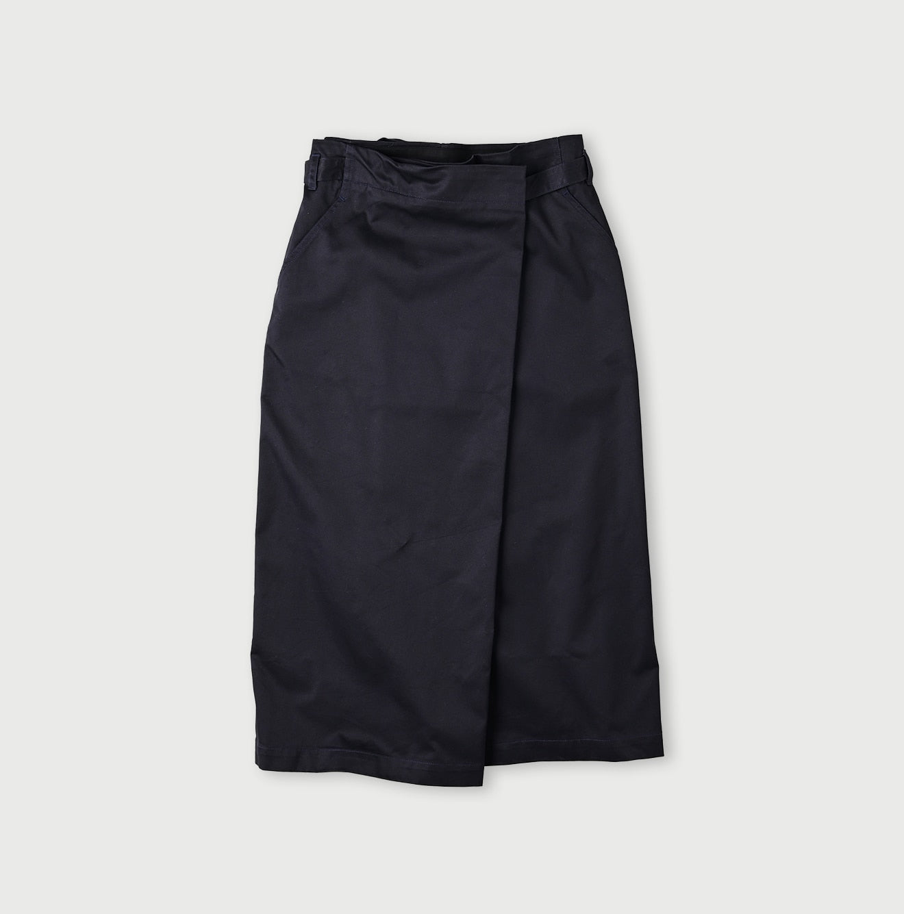 45R Two-ply Chino Wrap Skirt - Image 2