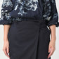 45R Two-ply Chino Wrap Skirt