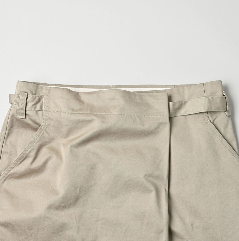 45R Two-ply Chino Wrap Skirt - Image 15