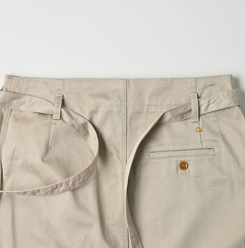 45R Two-ply Chino Wrap Skirt