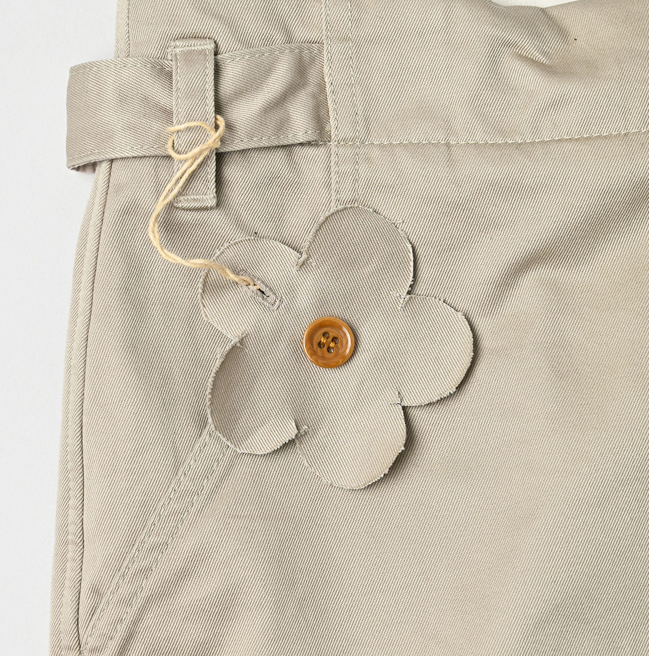 45R Two-ply Chino Wrap Skirt
