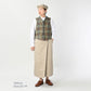 45R Two-ply Chino Wrap Skirt