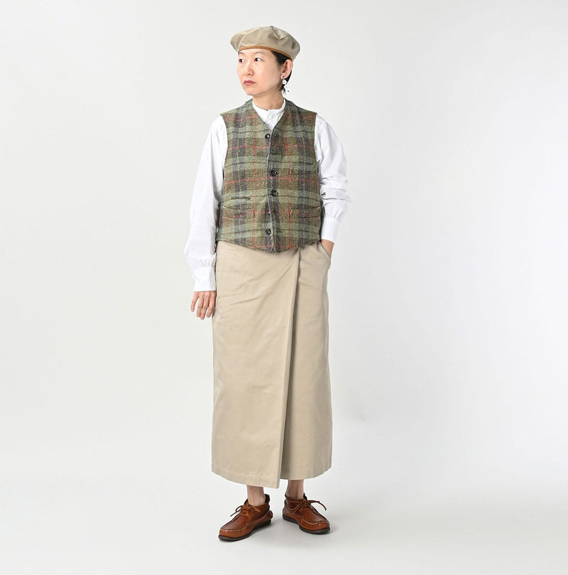 Chino Wrap Skirt