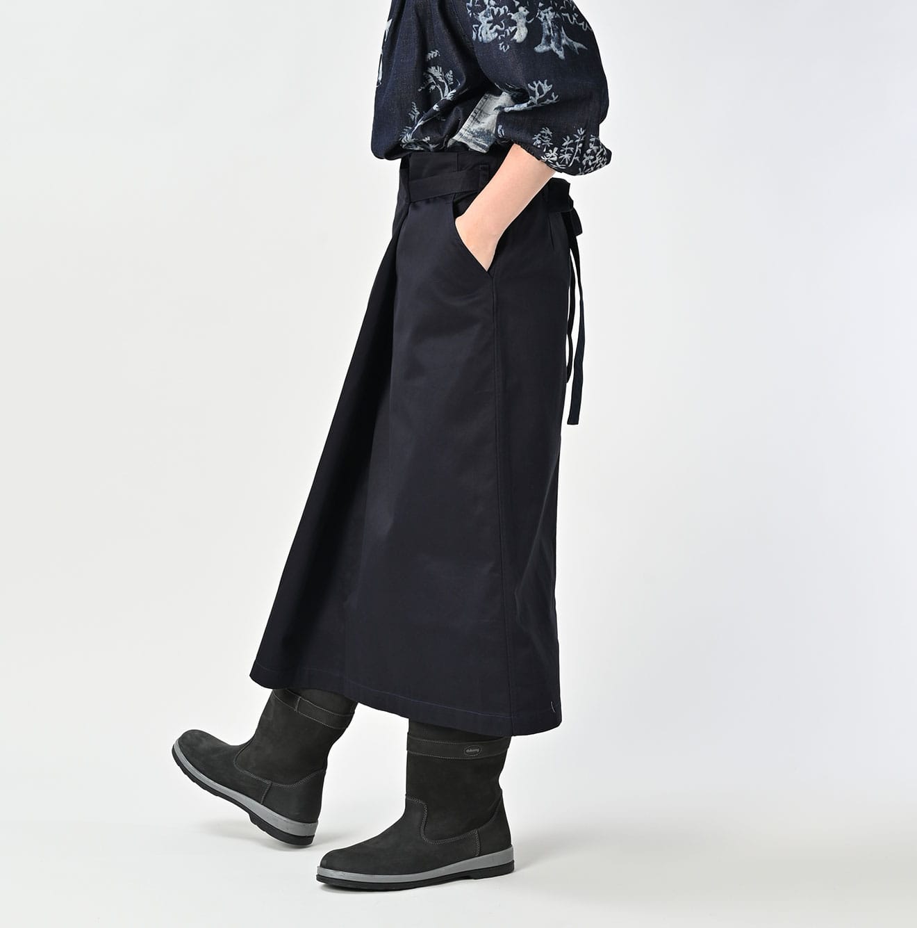 45R 双糸チノのラップスカート Two-ply Chino Wrap Skirt | 45R Official Online Store – 45R GLOBAL