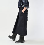 45R Two-ply Chino Wrap Skirt
