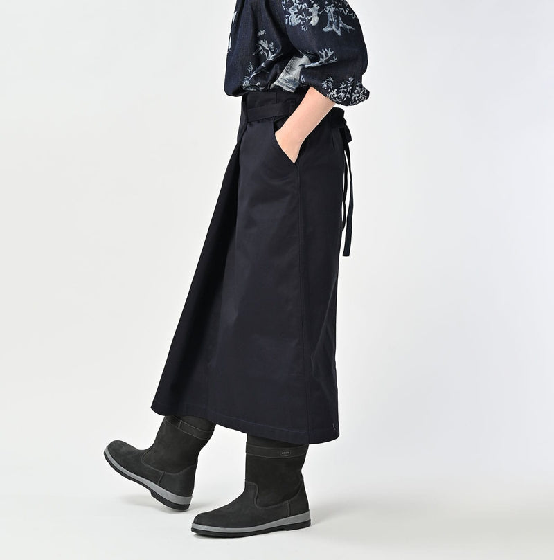 45R Two-ply Chino Wrap Skirt - Image 7