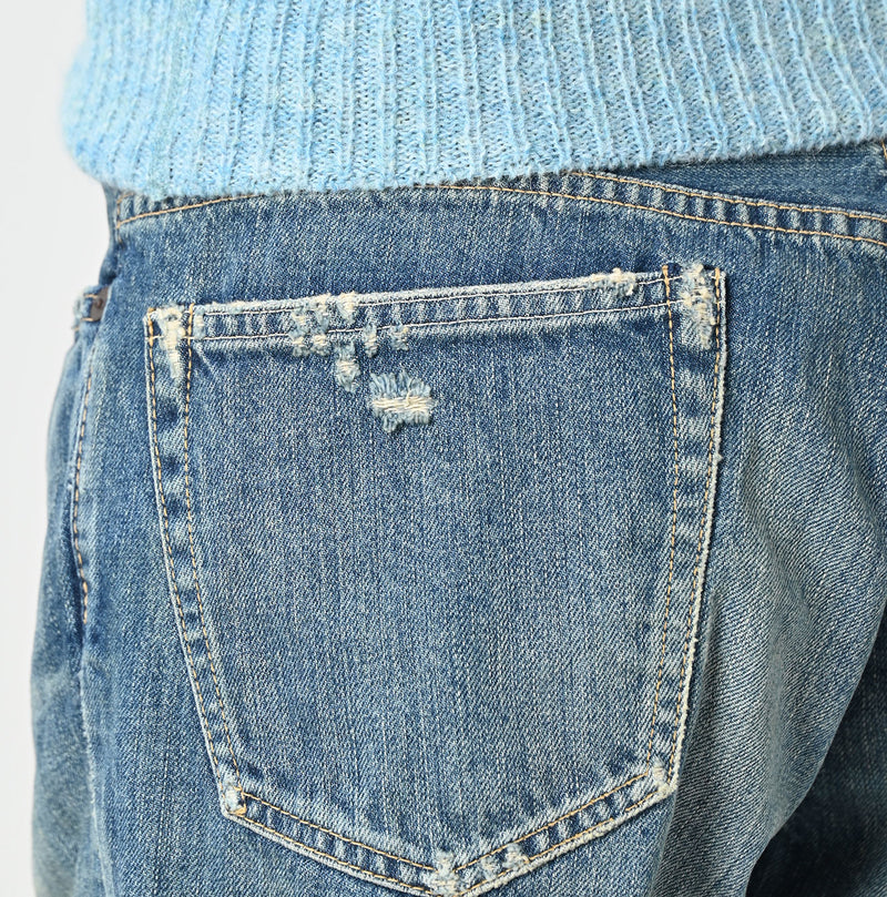 Rye Mugi Denim Crosby5 Heavy Distressed Finish (Recrafted Edition)