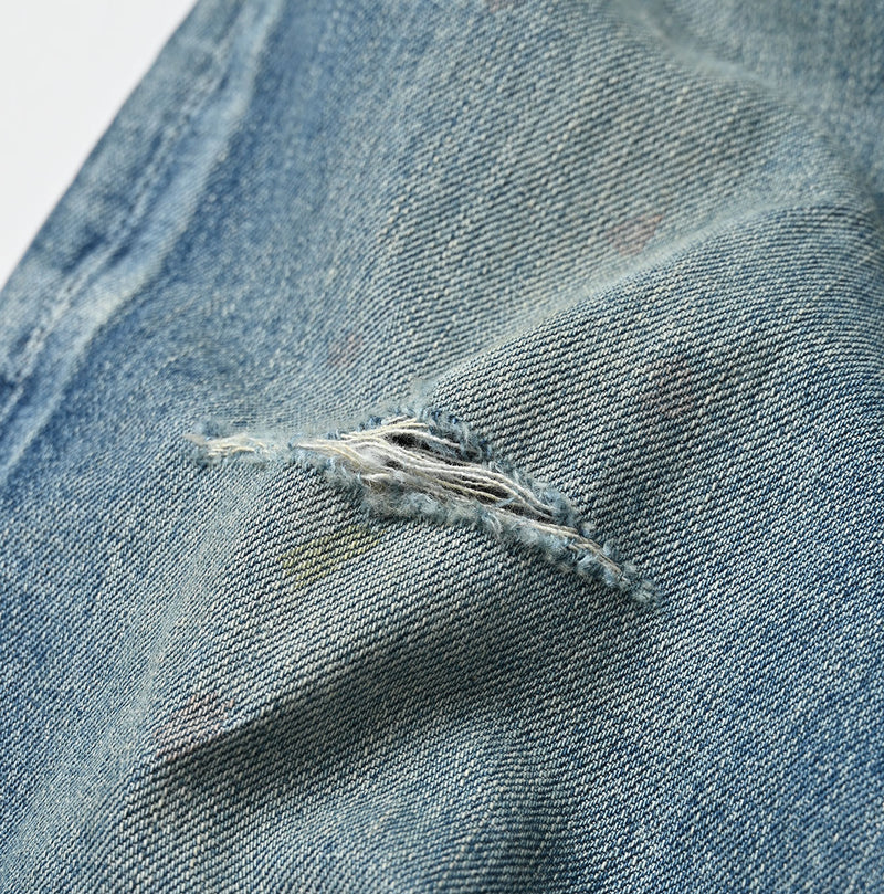 Rye Mugi Denim Crosby5 Heavy Distressed Finish (Recrafted Edition)