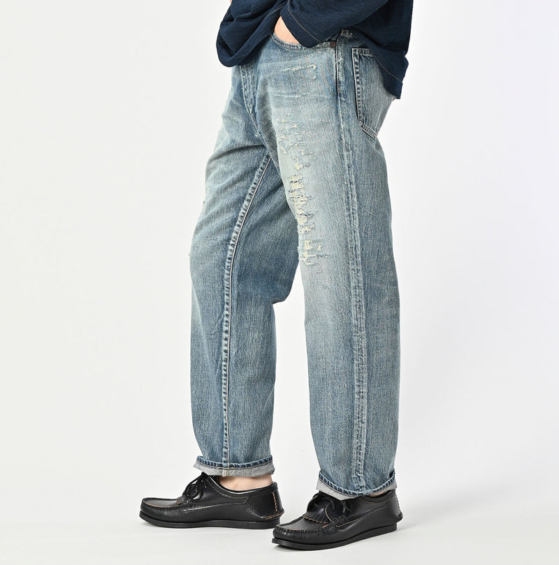 Rye Mugi Denim Crosby5 Heavy Distressed Finish (Recrafted Edition)