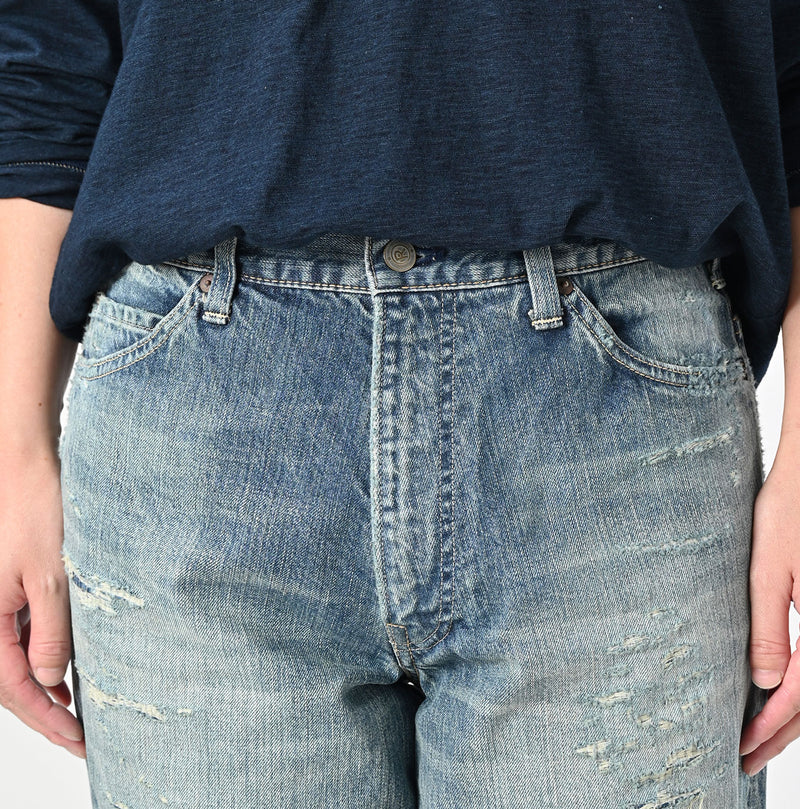Rye Mugi Denim Crosby5 Heavy Distressed Finish (Recrafted Edition)