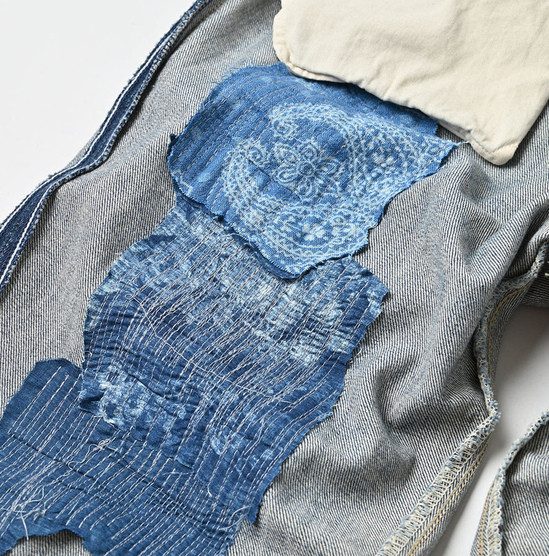 Rye Mugi Denim Crosby5 Heavy Distressed Finish (Recrafted Edition)