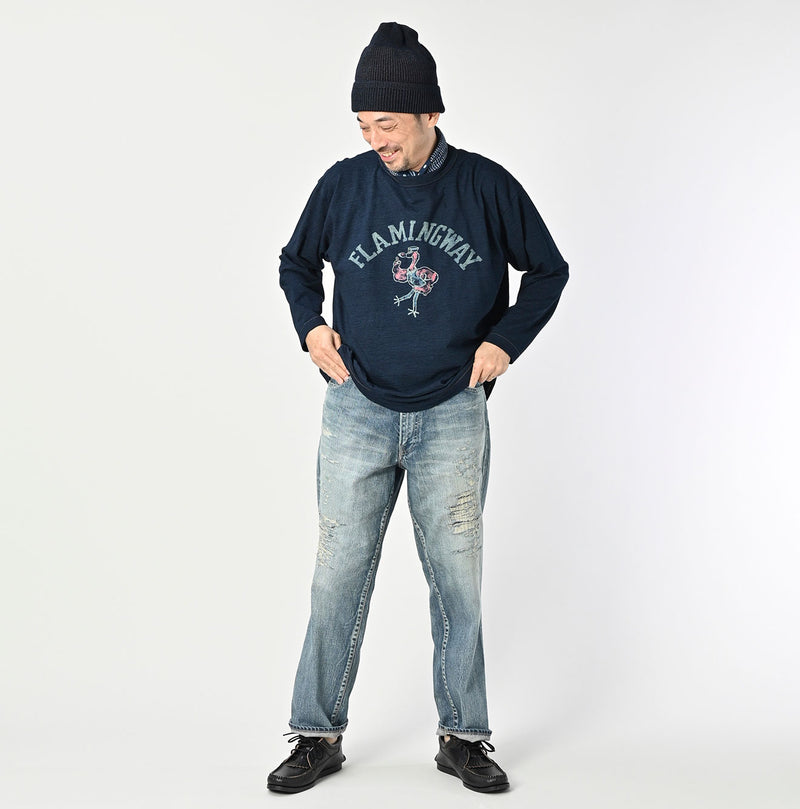 Rye Mugi Denim Crosby5 Heavy Distressed Finish - Image 3